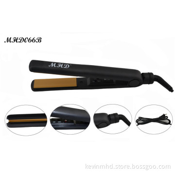 MHD-066B Ceramic Tourmaline ionic 1 inch best styling flat iron/hair straightener